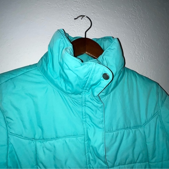 Women's Columbia Turquoise Puffer Jacket - Picture 3 of 7